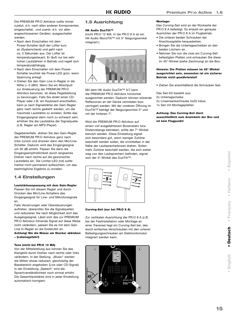 HK Audio PR:O 18 SUB A User Manual | Page 15 / 40