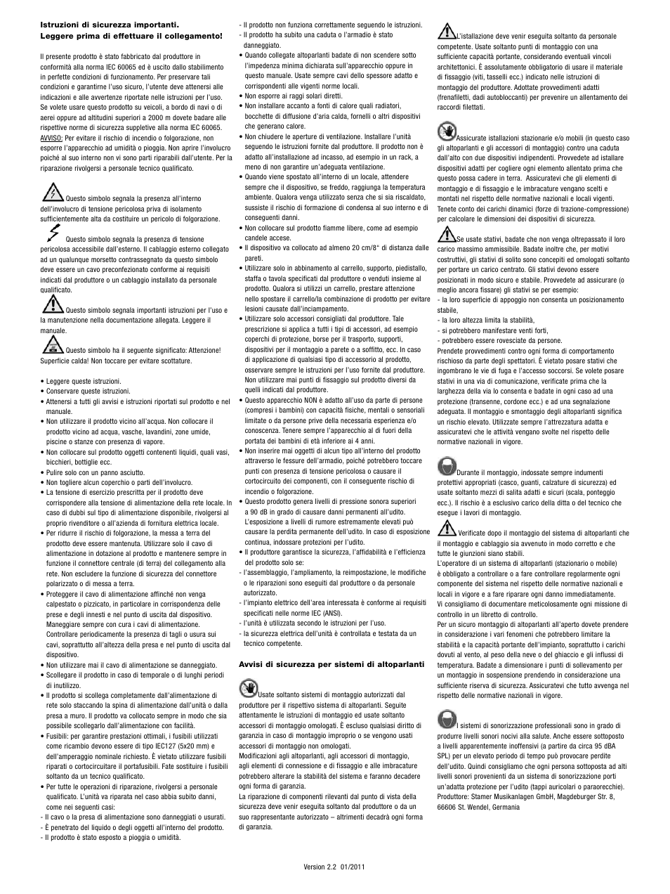 HK Audio PR:O 18 SUB A User Manual | Page 5 / 40