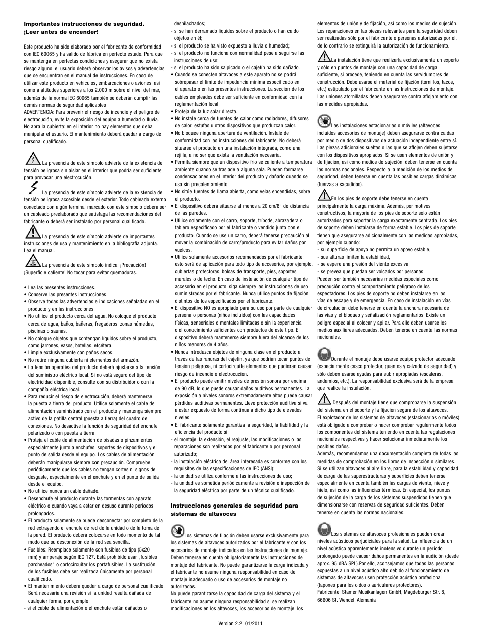 HK Audio PR:O 18 SUB A User Manual | Page 6 / 40