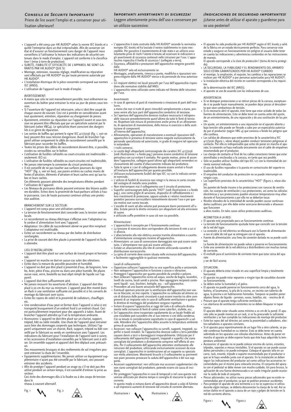 HK Audio DSM 2060 User Manual | Page 3 / 24