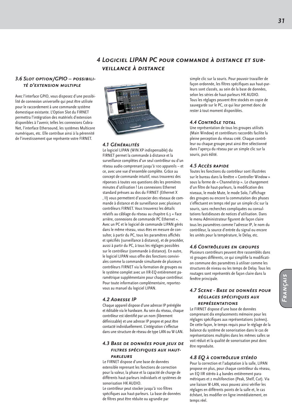 HK Audio FirNet Manual User Manual | Page 31 / 52
