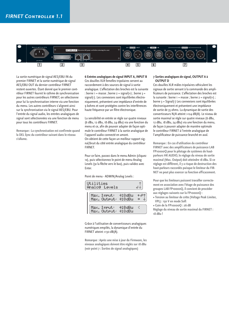 Firnet controller 1.1 | HK Audio FirNet Manual User Manual | Page 34 / 52