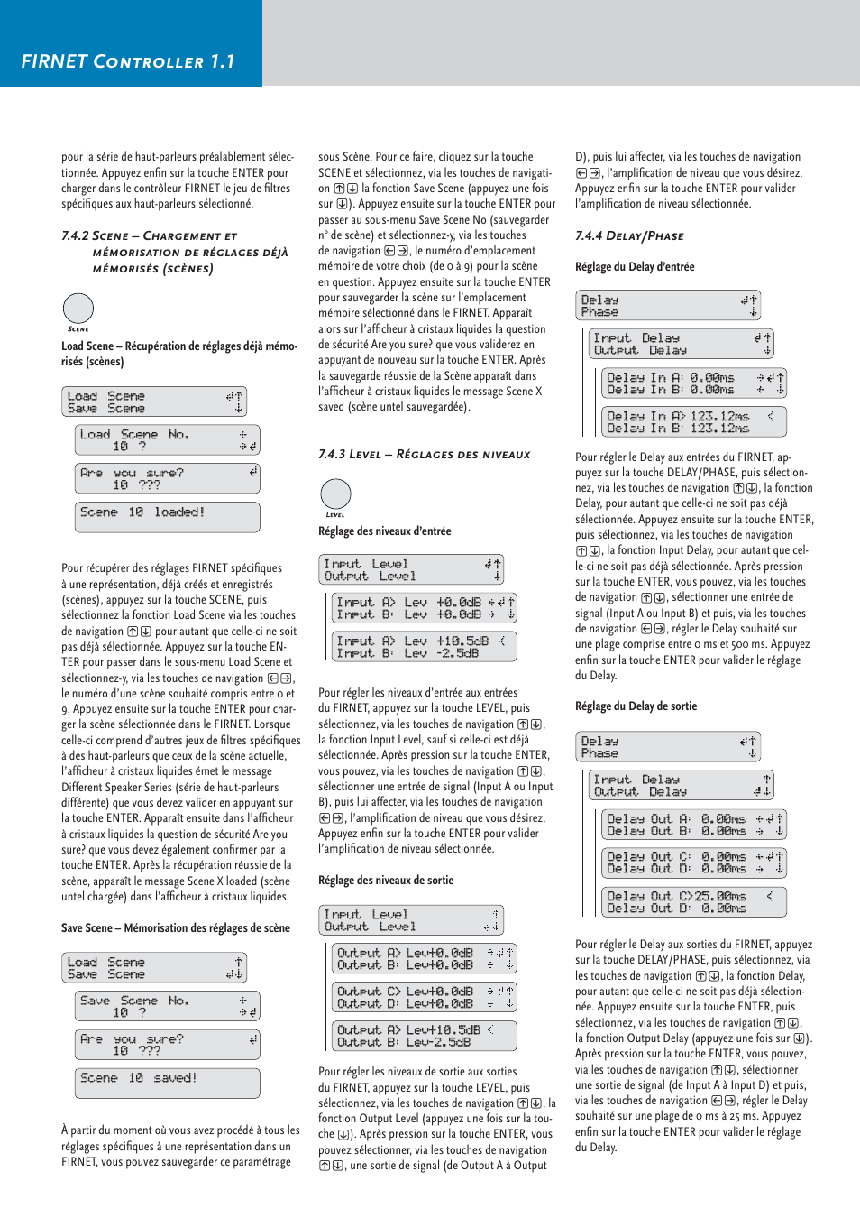 Firnet controller 1.1 | HK Audio FirNet Manual User Manual | Page 36 / 52