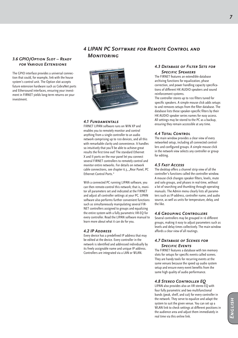 HK Audio FirNet Manual User Manual | Page 7 / 52