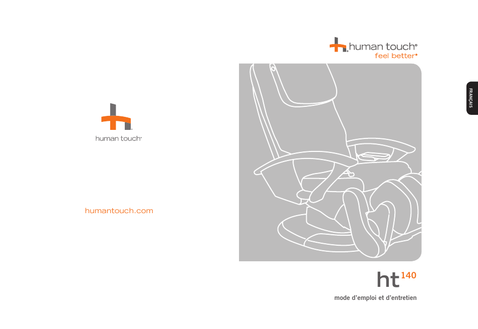Human Touch HT-140 Massage Chair User Manual | Page 9 / 24