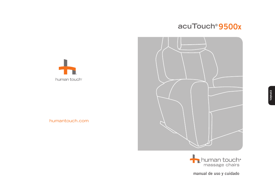 9500x, Acutouch | Human Touch AcuTouch 9500 Massage Chair User Manual | Page 27 / 40