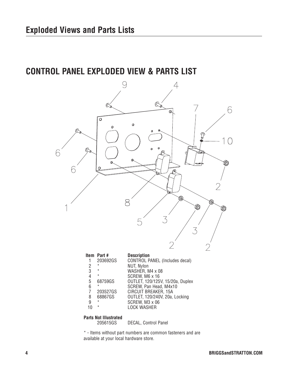 Briggs & Stratton 30372 User Manual | Page 4 / 5