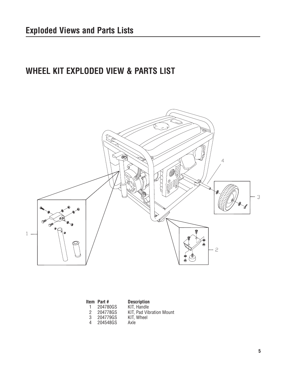 Briggs & Stratton 30372 User Manual | Page 5 / 5