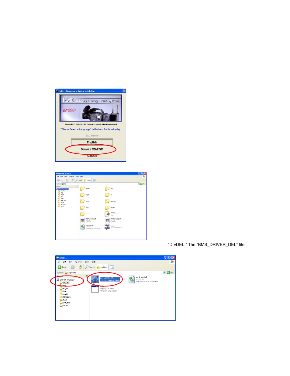 Chapter 5. uninstalling the usb driver | IDX BMS User Manual | Page 36 / 75