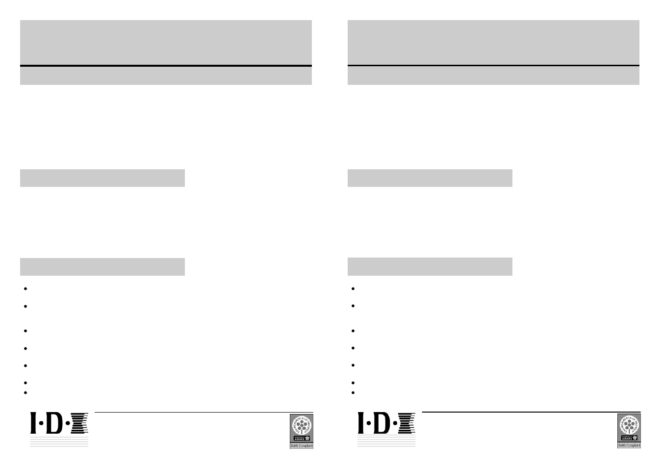 IDX TA-PV2J65 User Manual | 1 page