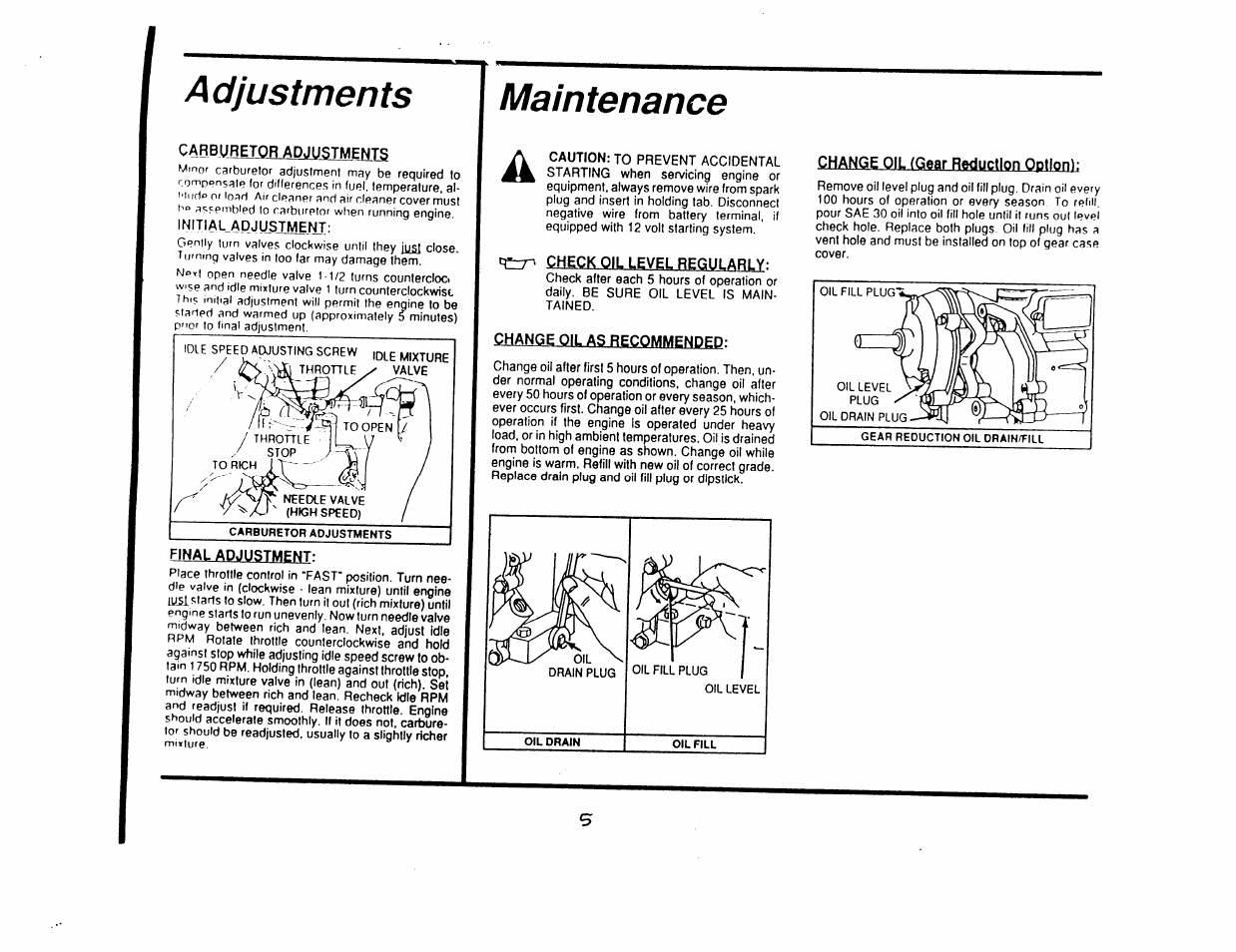Briggs & Stratton Series 194400 User Manual | Page 8 / 14