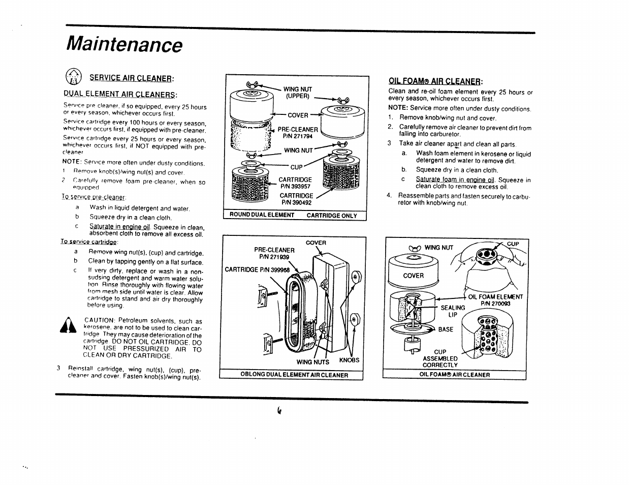 Briggs & Stratton Series 194400 User Manual | Page 9 / 14