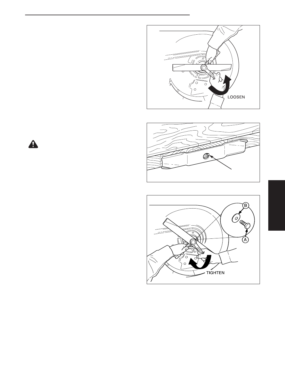 Regular maintenance, Warning, Maintenance | Servicing the mower blades | Briggs & Stratton 5900629 User Manual | Page 35 / 52