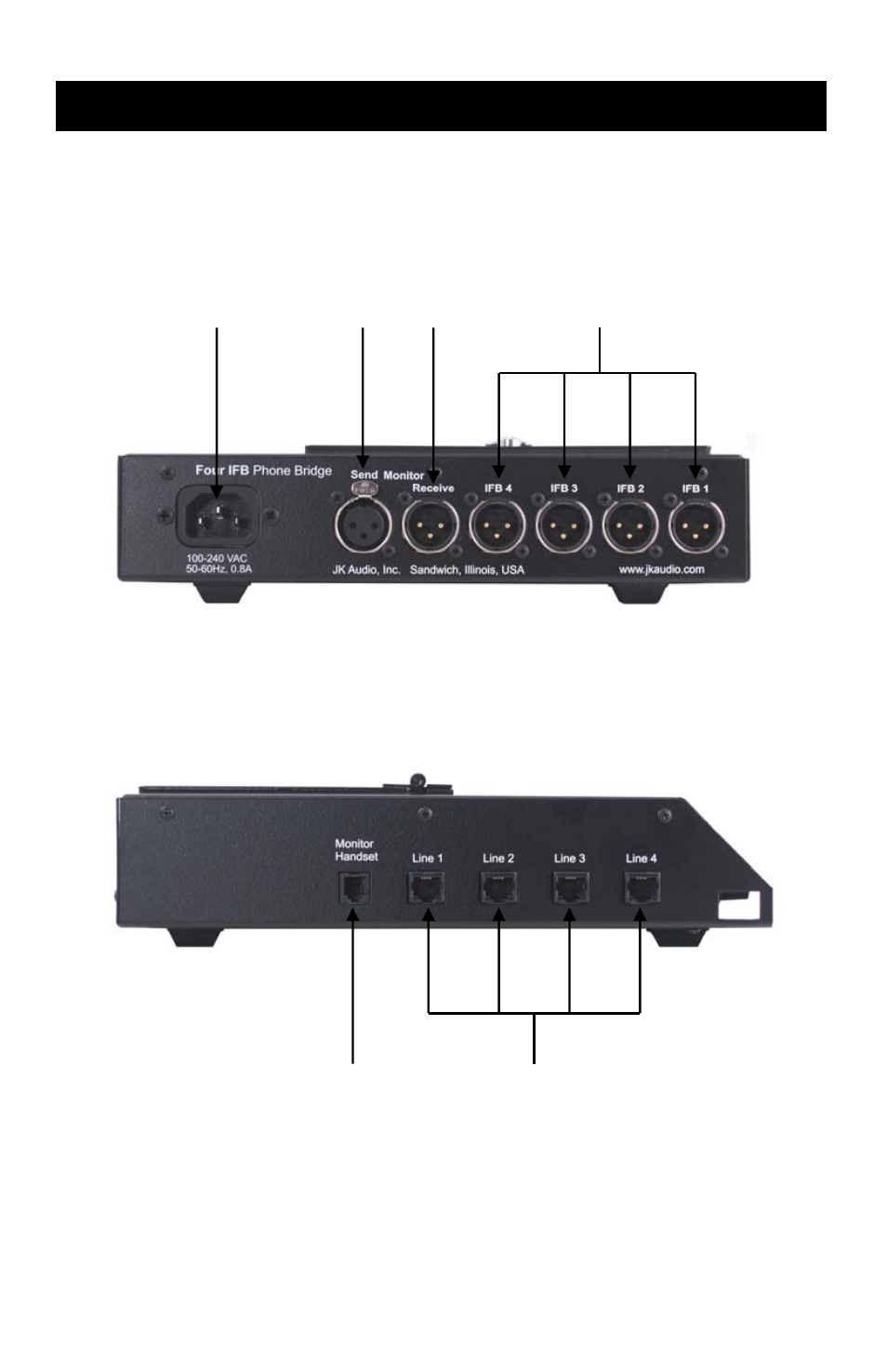 Features (continued) | JK Audio Four IFB User Manual | Page 10 / 20