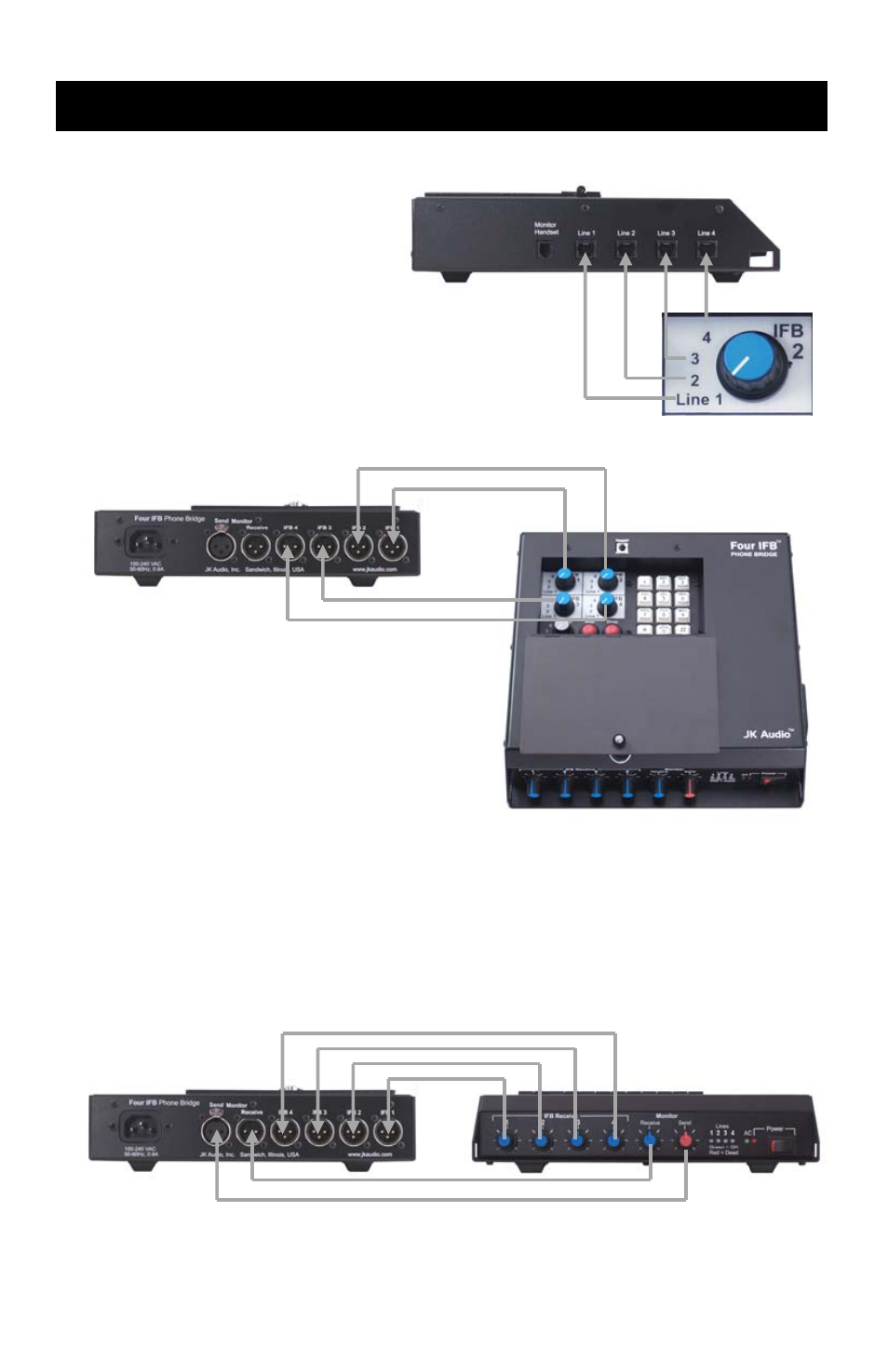 Quick setup guide (continued) | JK Audio Four IFB User Manual | Page 6 / 20