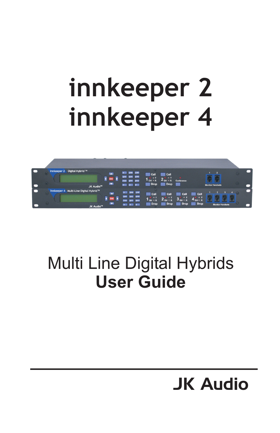 JK Audio innkeeper 4 User Manual | 20 pages