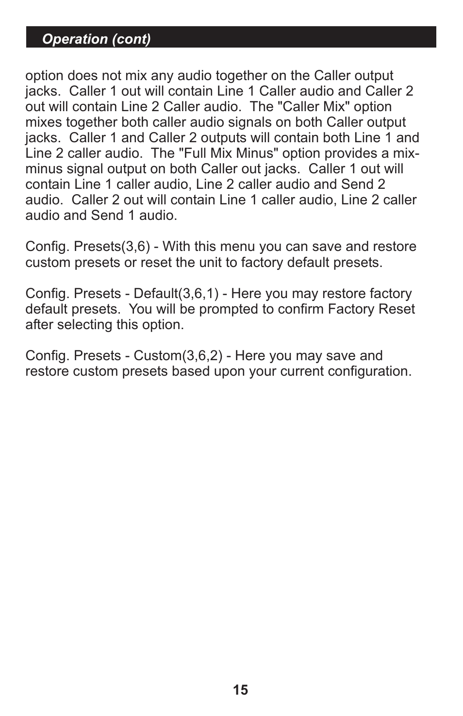 JK Audio innkeeper 4 User Manual | Page 15 / 20