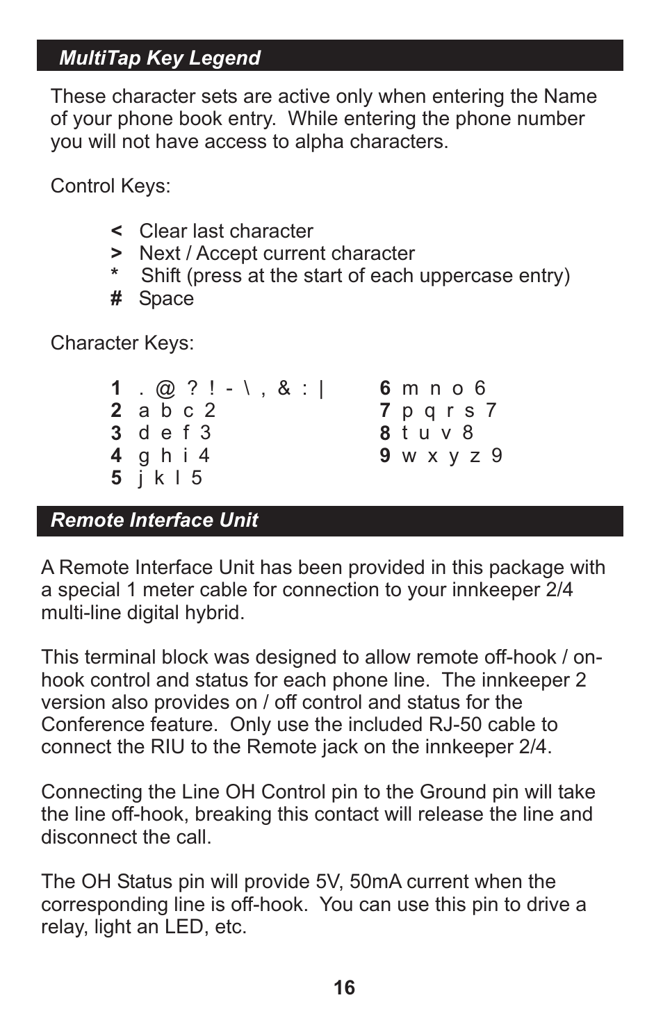 JK Audio innkeeper 4 User Manual | Page 16 / 20