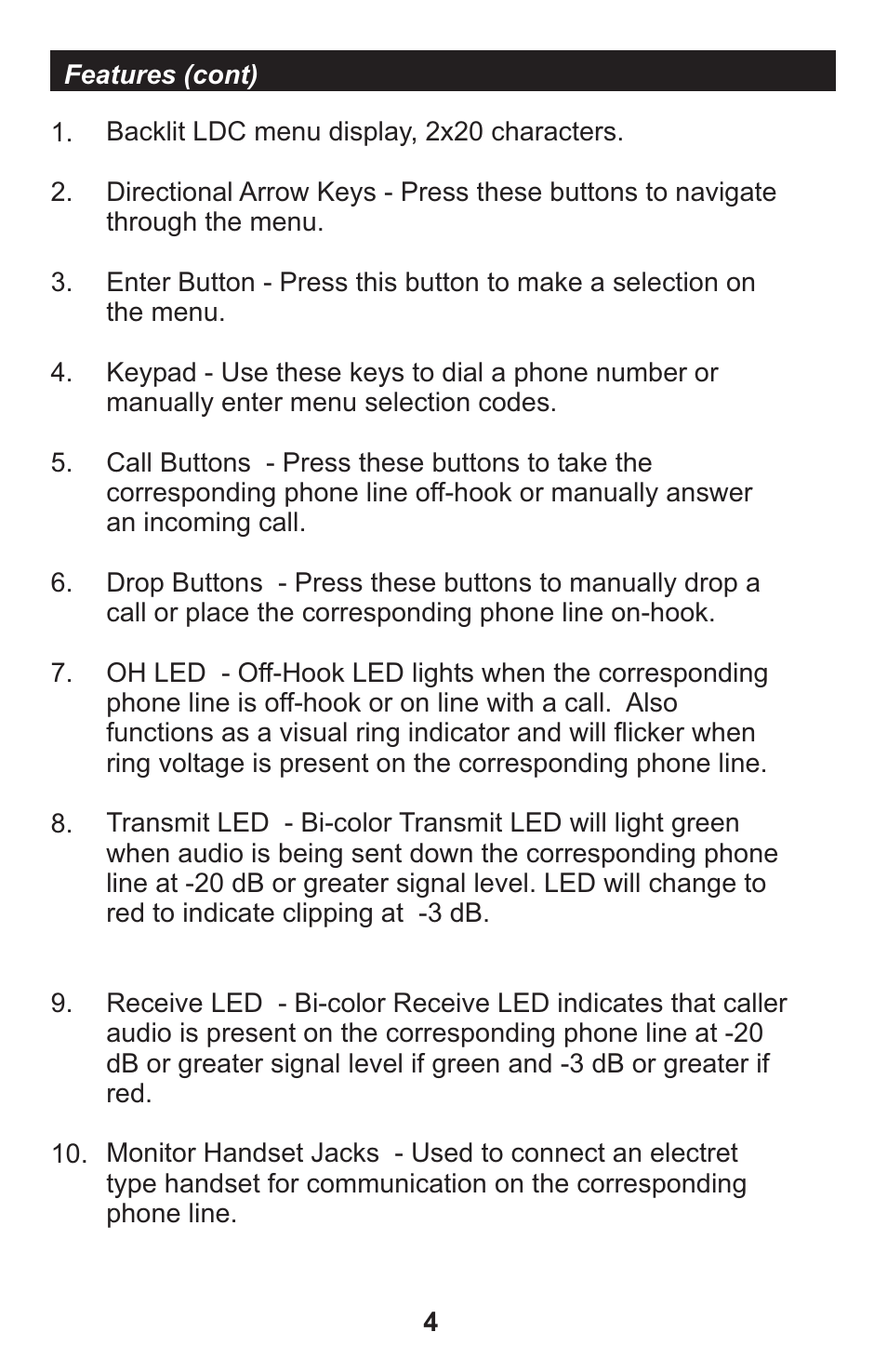 JK Audio innkeeper 4 User Manual | Page 4 / 20