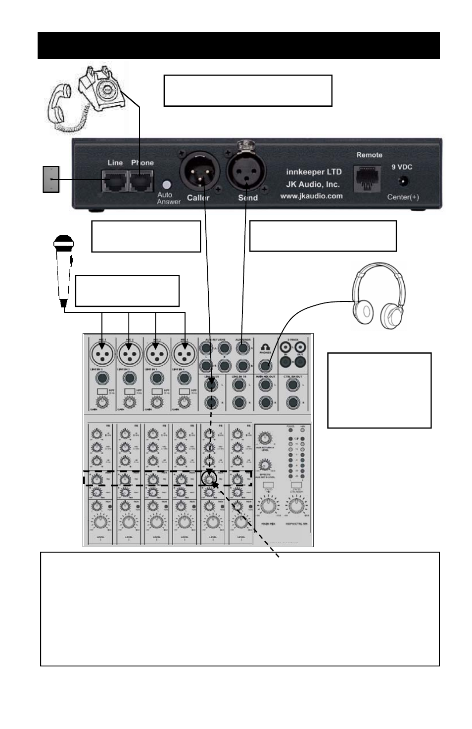 JK Audio innkeeper LTD User Manual | Page 11 / 20