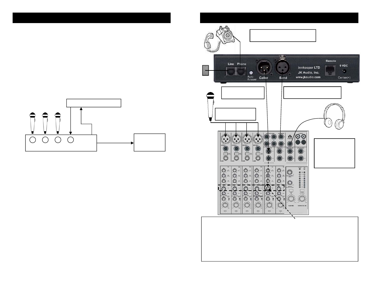 Mix-minus explanations | JK Audio innkeeper LTD User Manual | Page 10 / 10