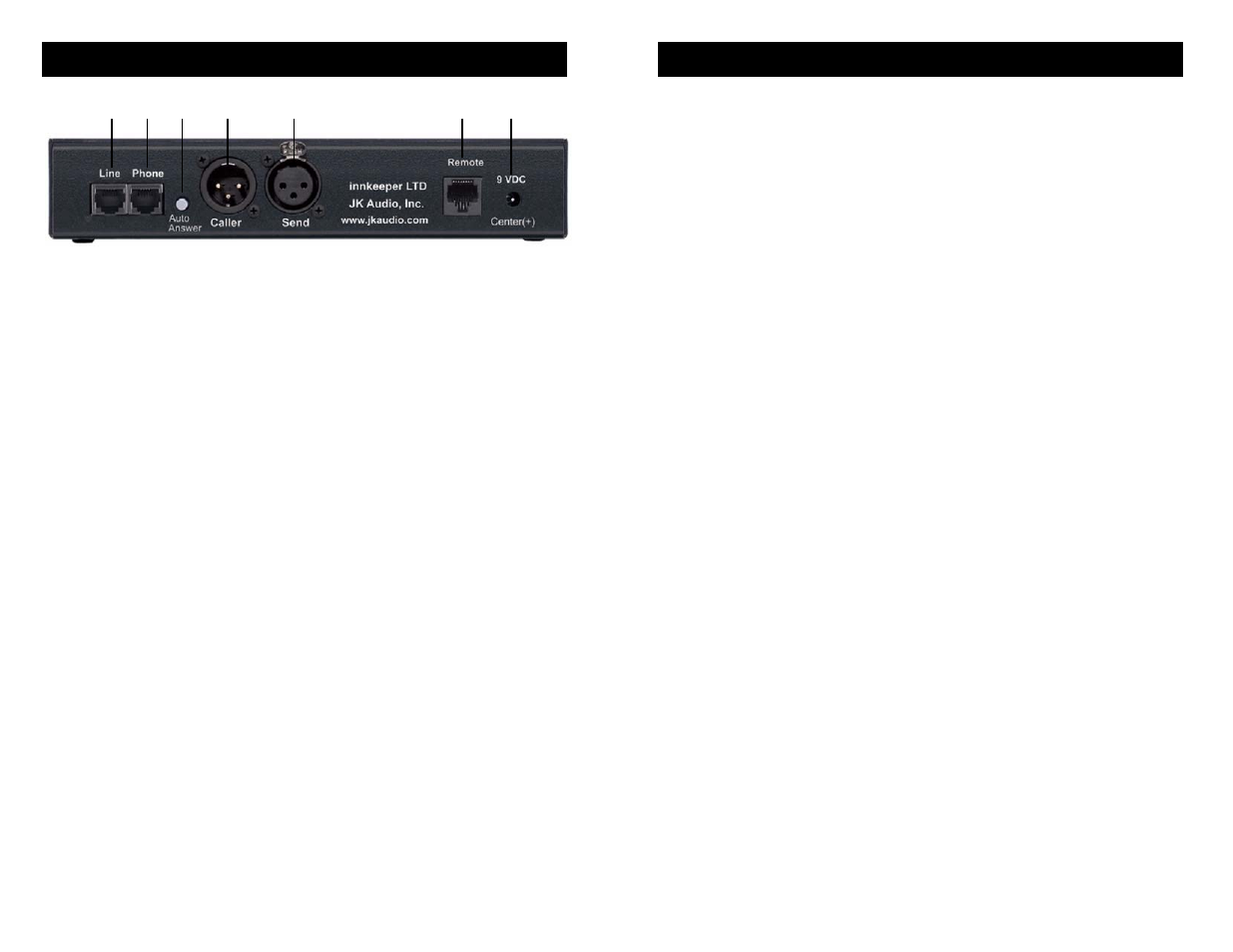 JK Audio innkeeper LTD User Manual | Page 6 / 10