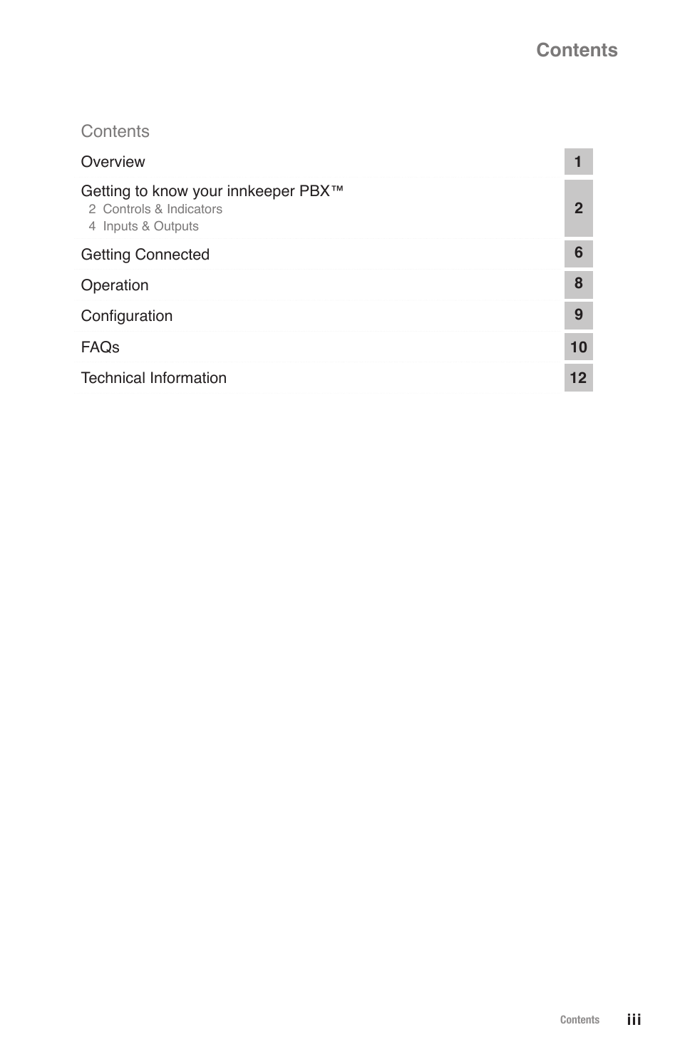 JK Audio innkeeper PBX User Manual | Page 3 / 20