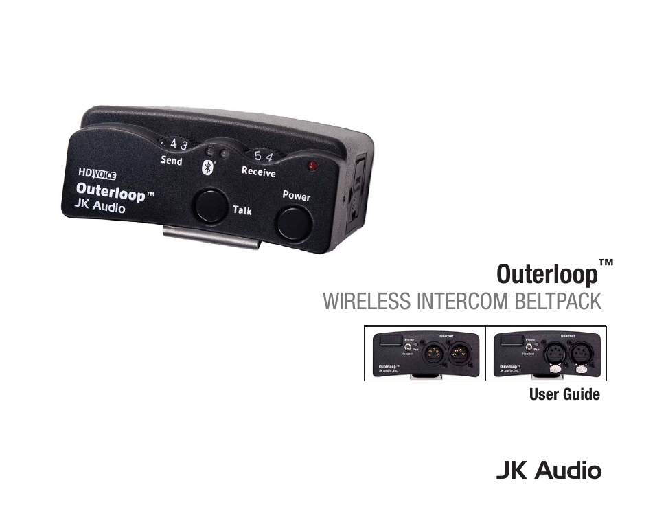 JK Audio Outerloop User Manual | 24 pages