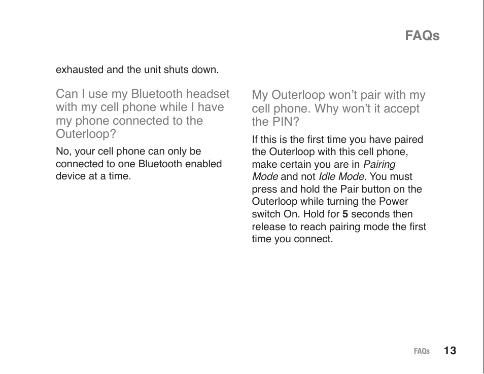 Faqs | JK Audio Outerloop User Manual | Page 19 / 24