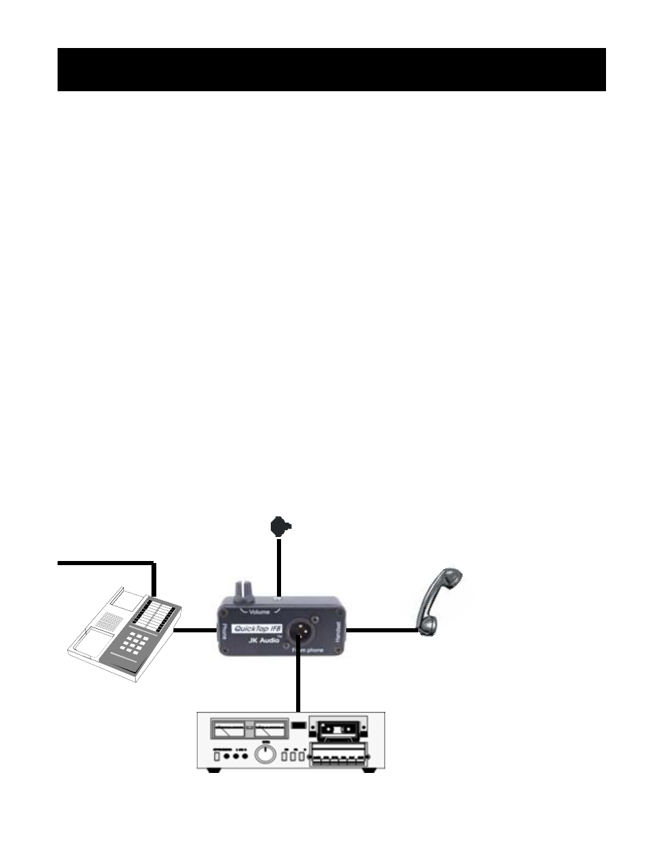 JK Audio QuickTap IFB User Manual | Page 2 / 8