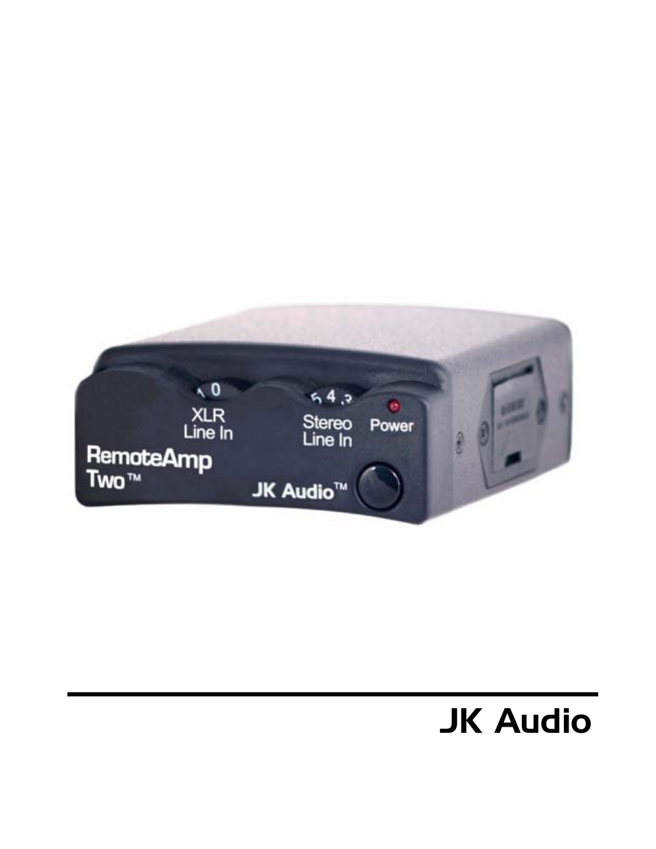 JK Audio RemoteAmp Two User Manual | 12 pages