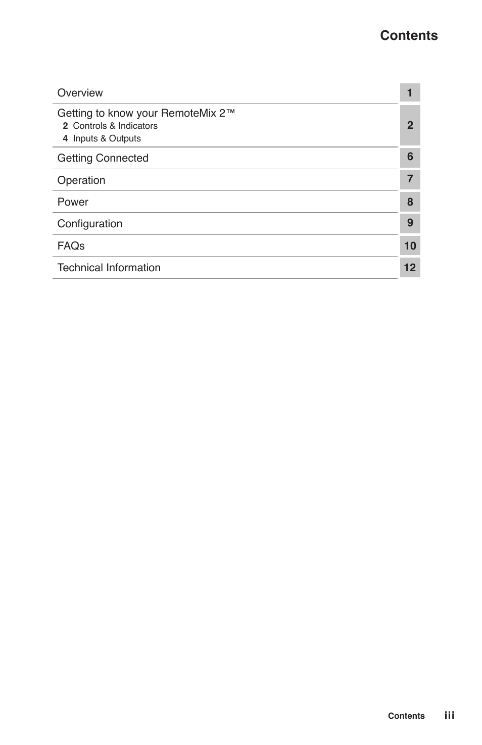 JK Audio RemoteMix 2 User Manual | Page 3 / 20