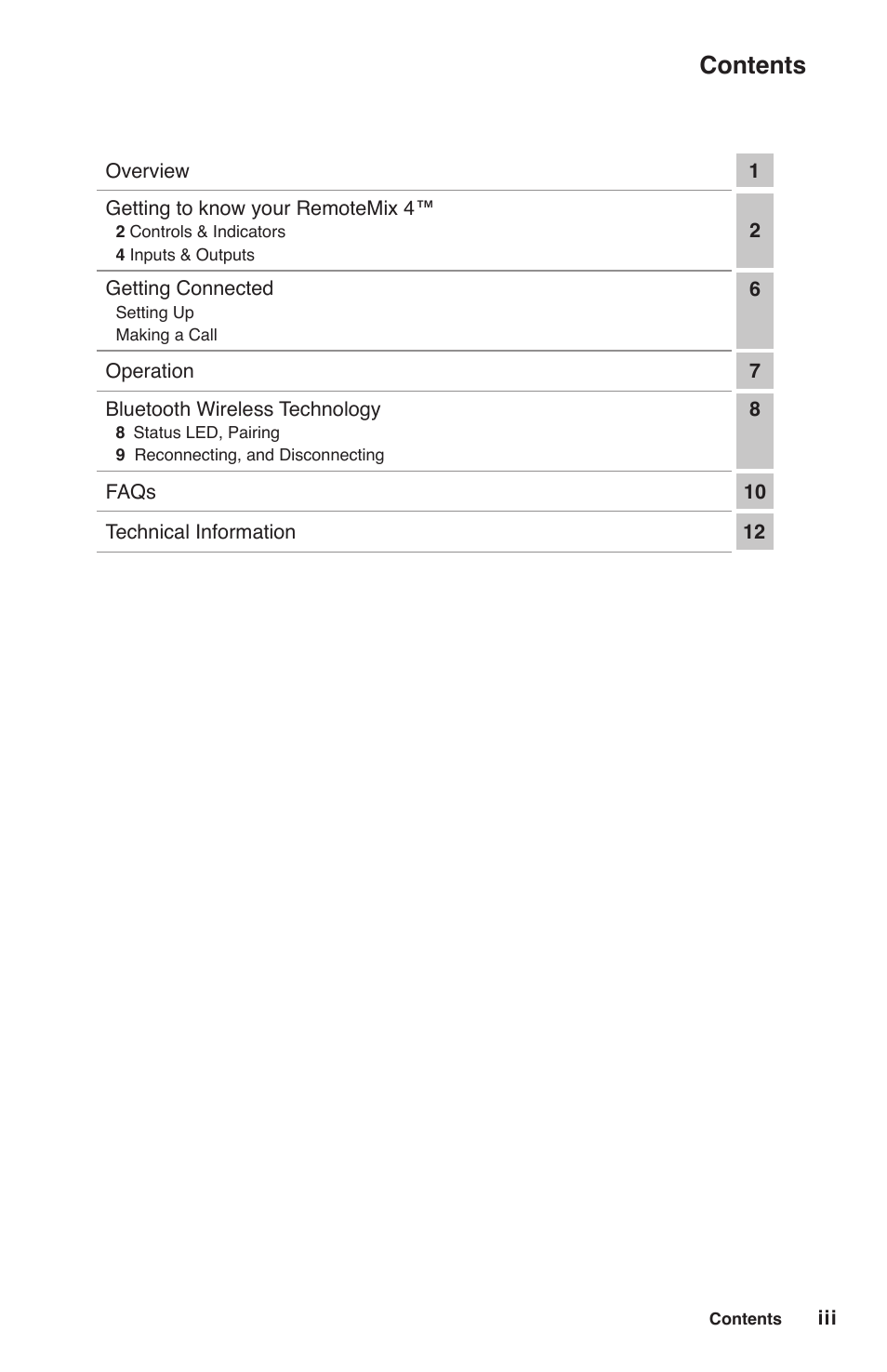 JK Audio RemoteMix 4 User Manual | Page 3 / 20