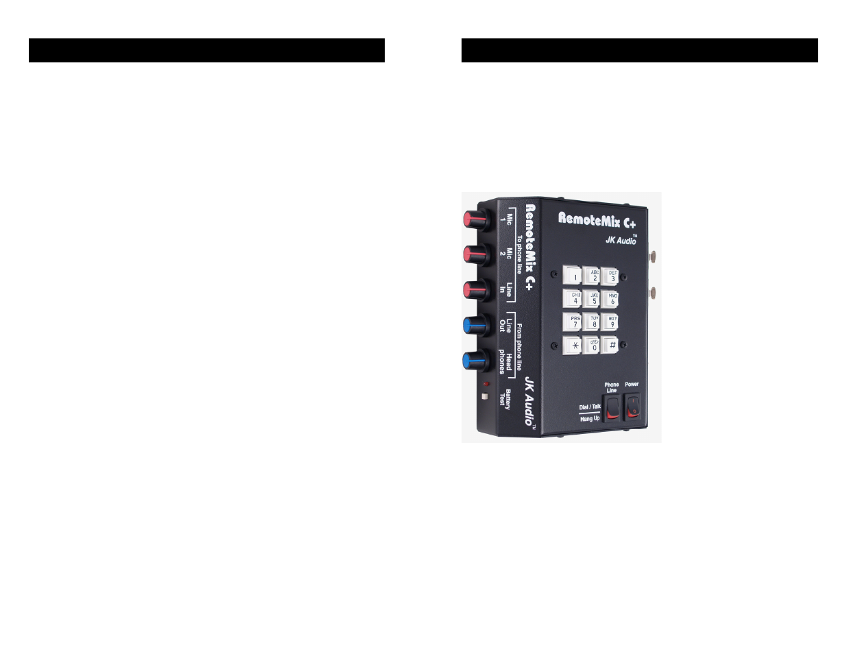 JK Audio RemoteMix C+ User Manual | Page 5 / 6