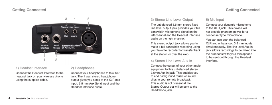 JK Audio RemoteMix One User Manual | Page 5 / 9