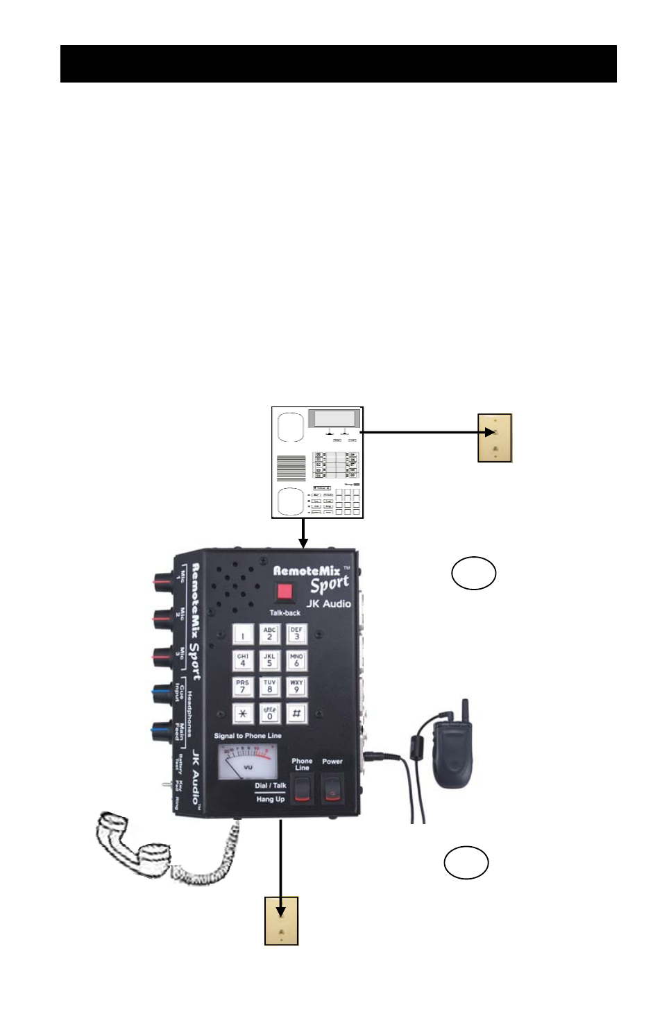 Operation | JK Audio RemoteMix Sport User Manual | Page 3 / 16