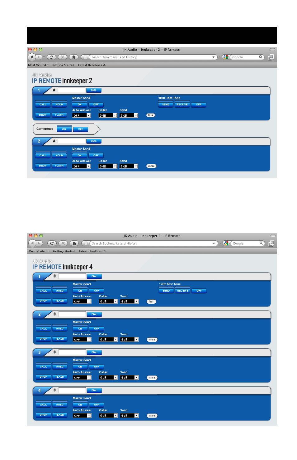 Applications - innkeeper 2/4 | JK Audio RIU-IP User Manual | Page 5 / 12