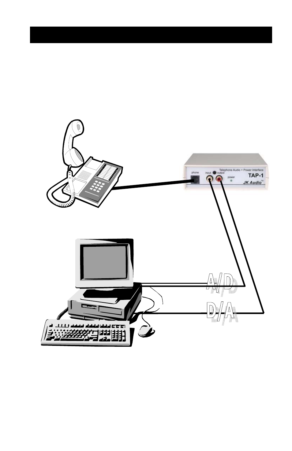 Applications | JK Audio TAP-1 User Manual | Page 3 / 8