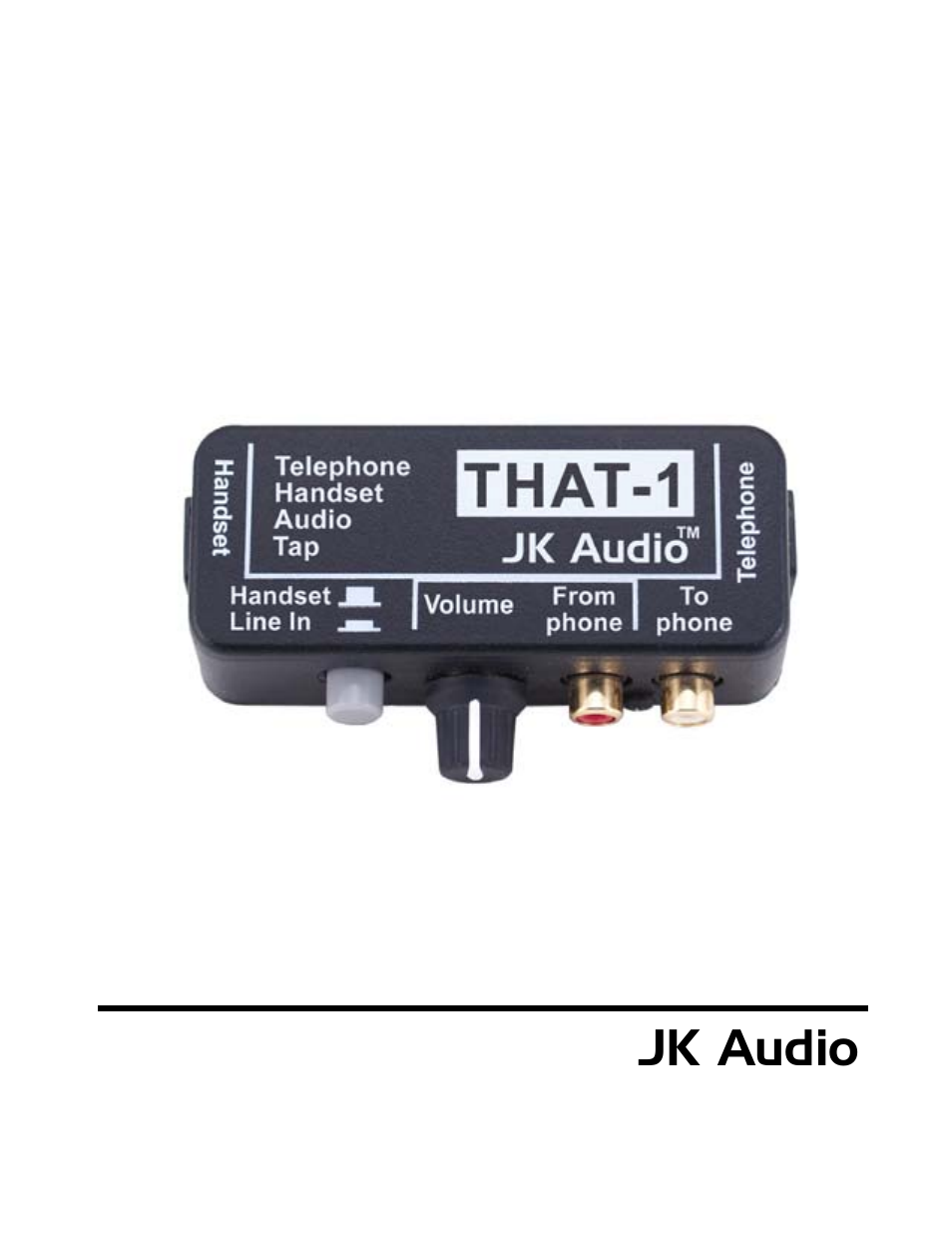 JK Audio THAT-1 User Manual | 8 pages