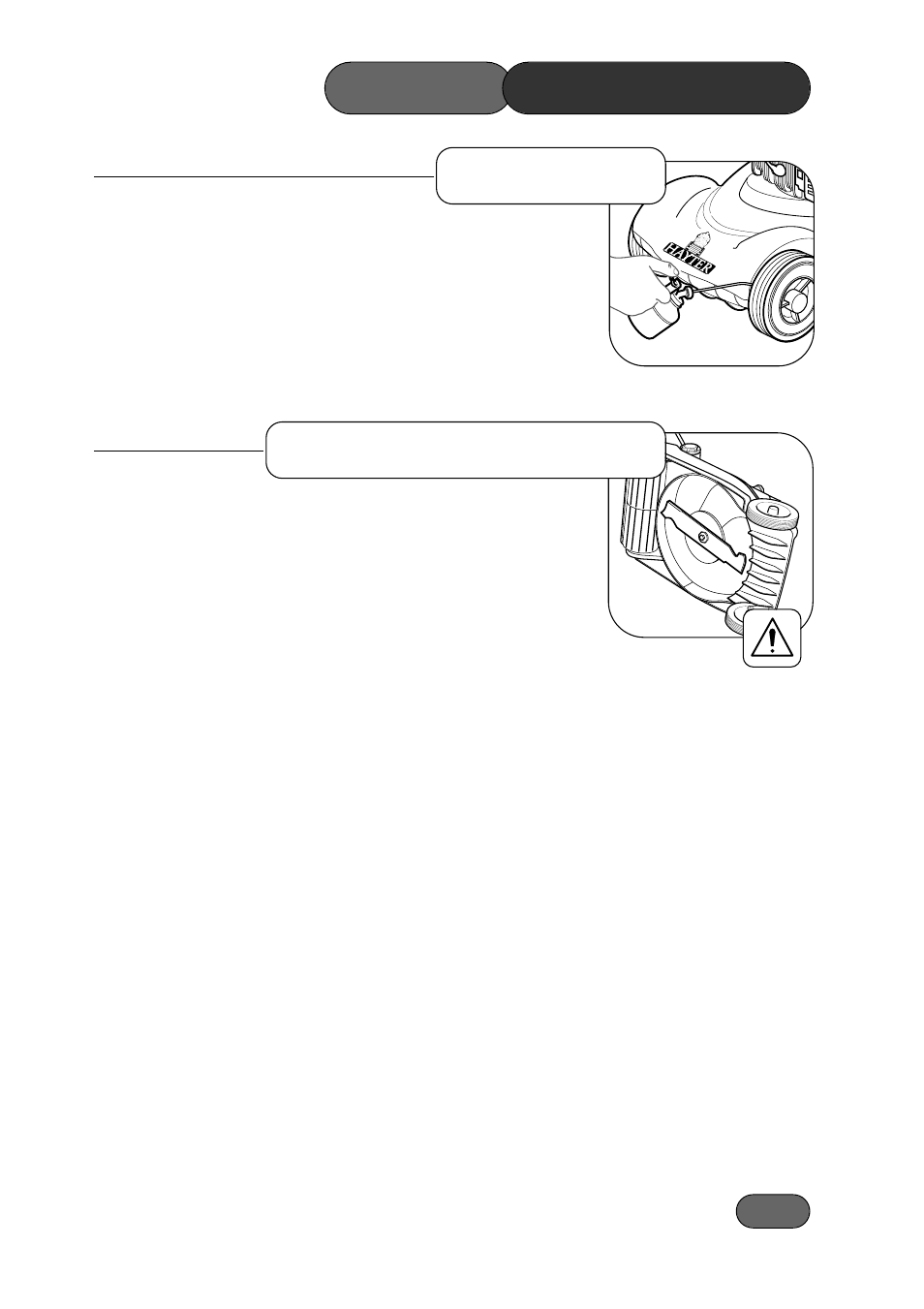 Lubrication cutterblade removal mower maintenance | Briggs & Stratton Harrier 41 User Manual | Page 23 / 36