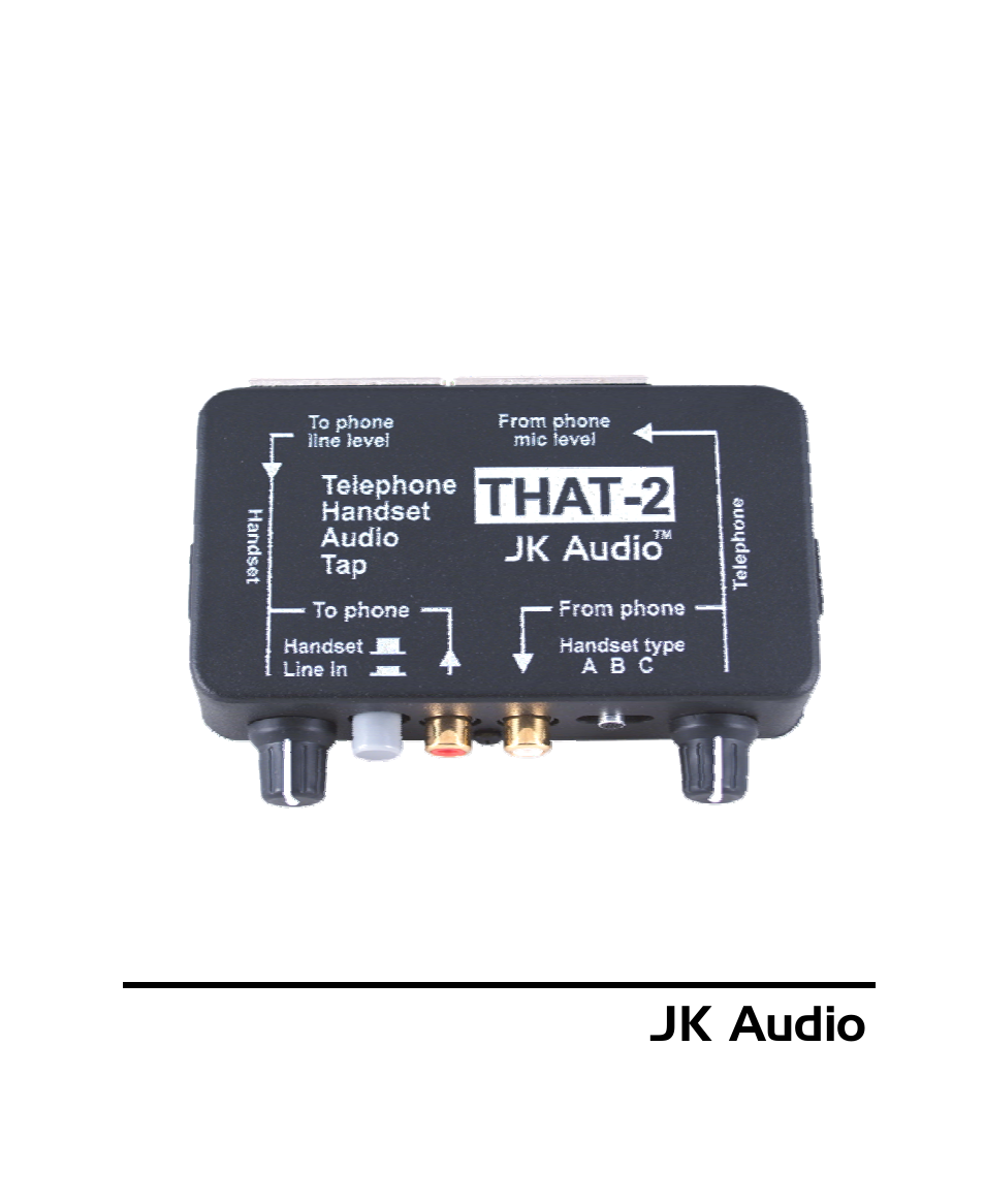 JK Audio THAT-2 User Manual | 12 pages