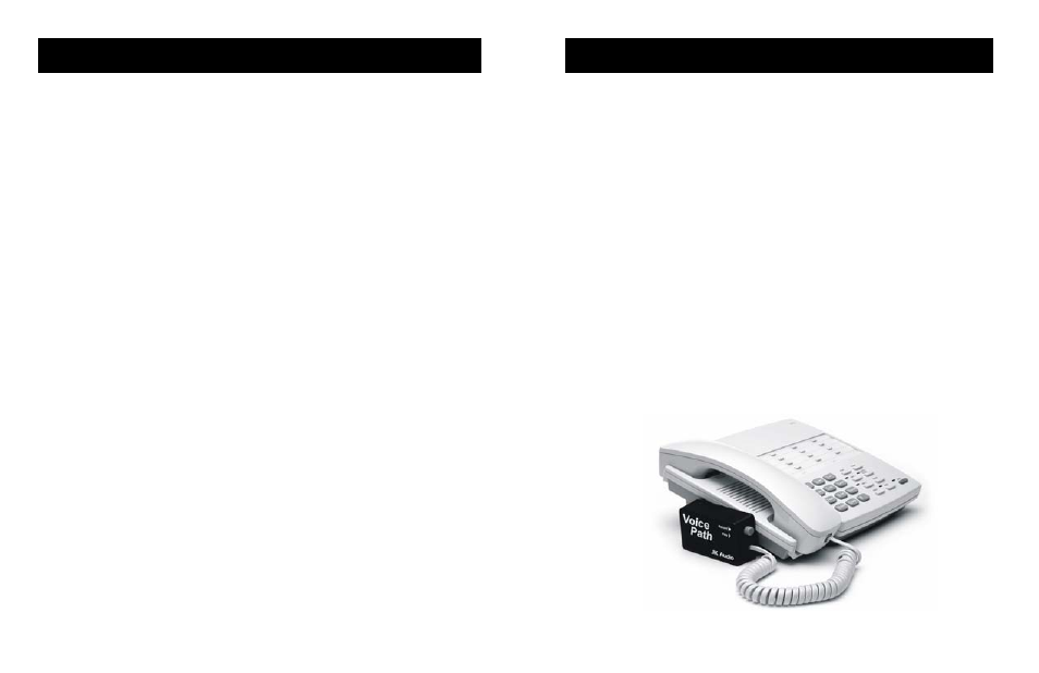 Fcc registration, Connection | JK Audio Voice Path User Manual | Page 3 / 6