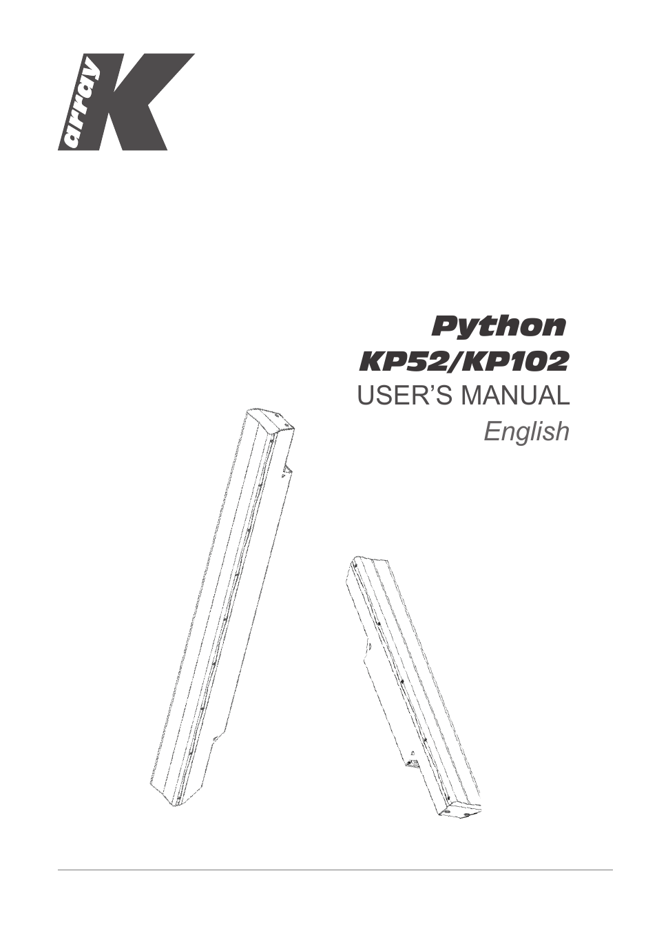 K-array KP102 User Manual | 24 pages