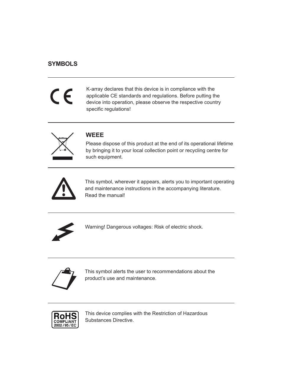 K-array KU36 User Manual | Page 5 / 16