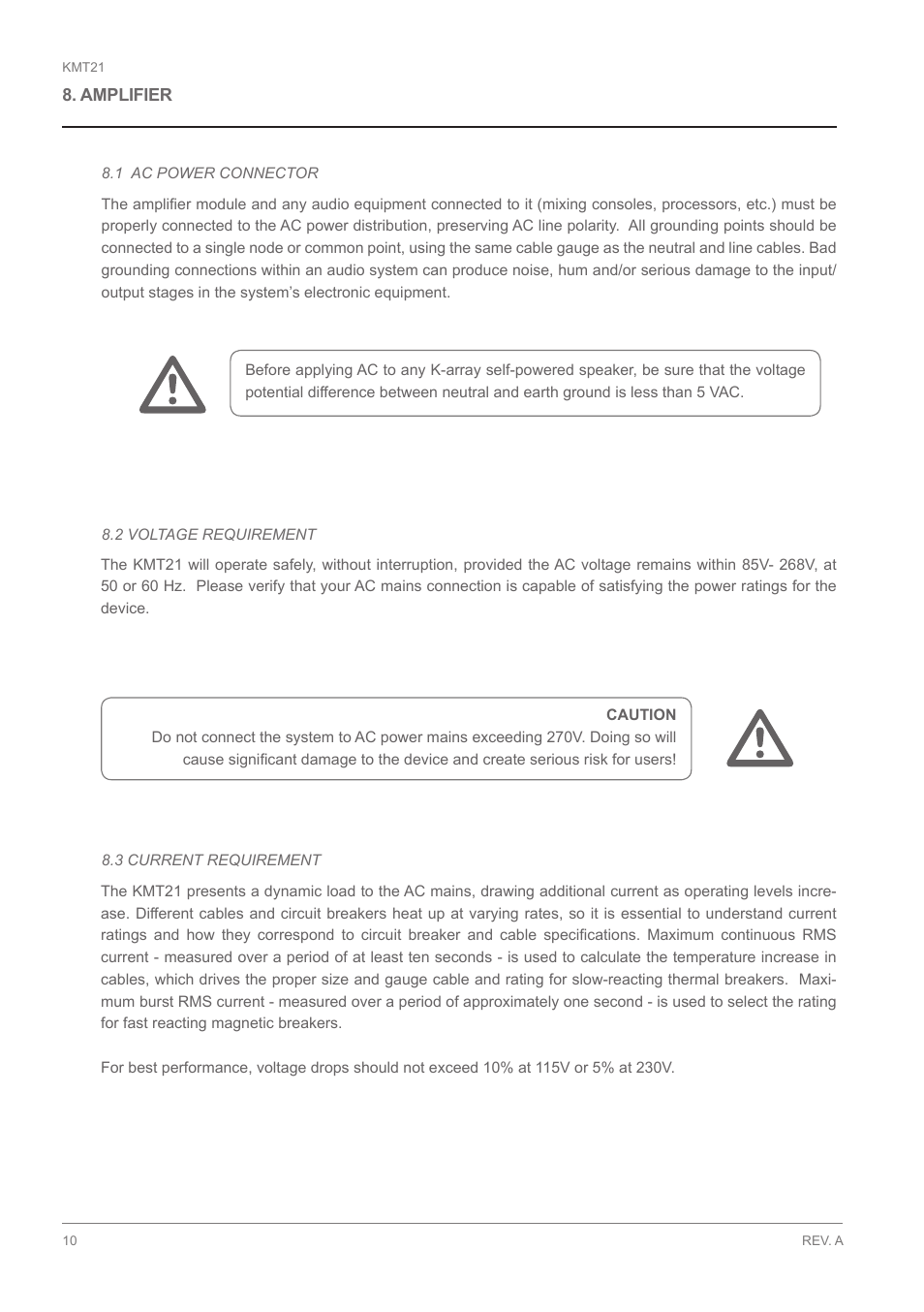 K-array KMT21 User Manual | Page 10 / 28