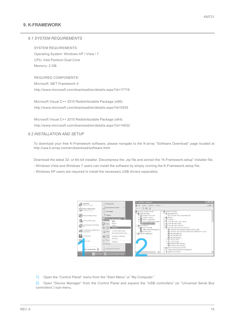K-framework | K-array KMT21 User Manual | Page 15 / 28
