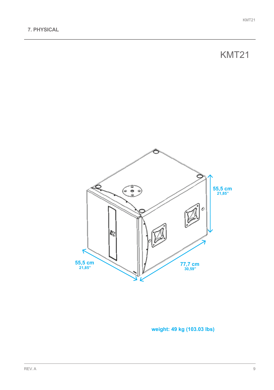 Kmt21 | K-array KMT21 User Manual | Page 9 / 28