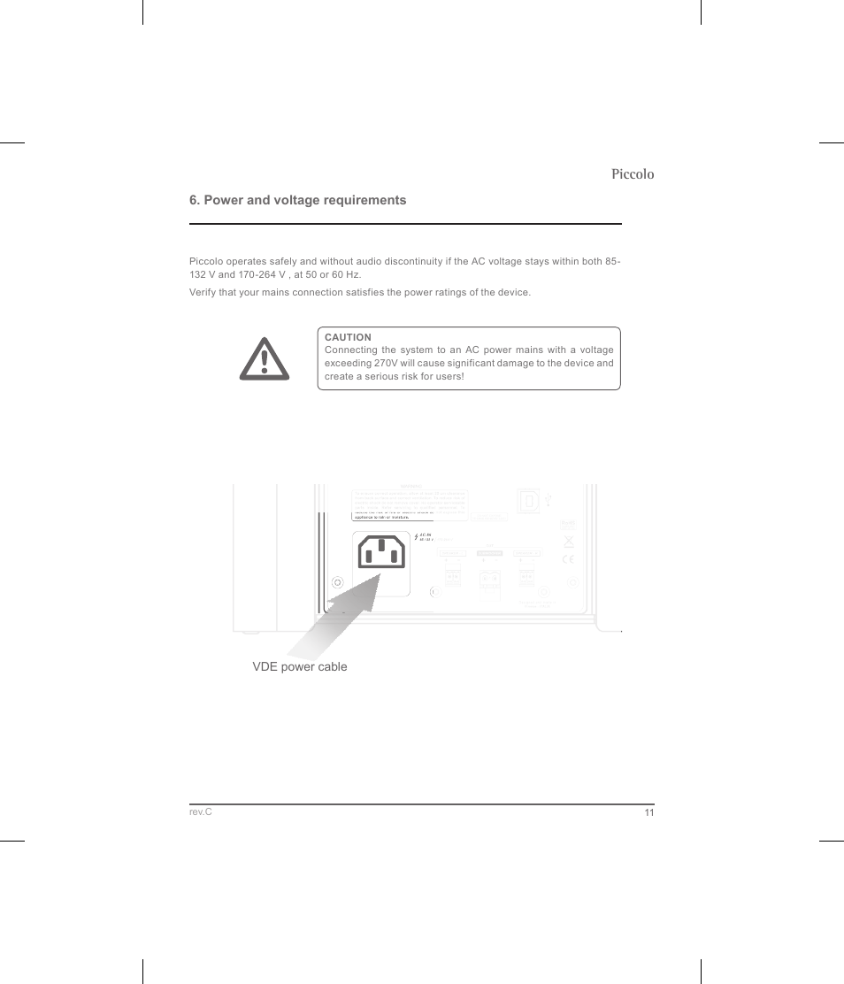 Piccolo | K-array Piccolo User Manual | Page 11 / 20