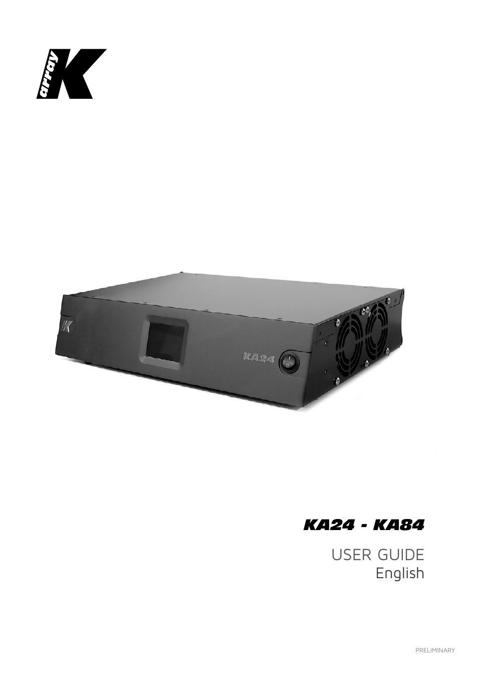 K-array KA24 User Manual | 24 pages