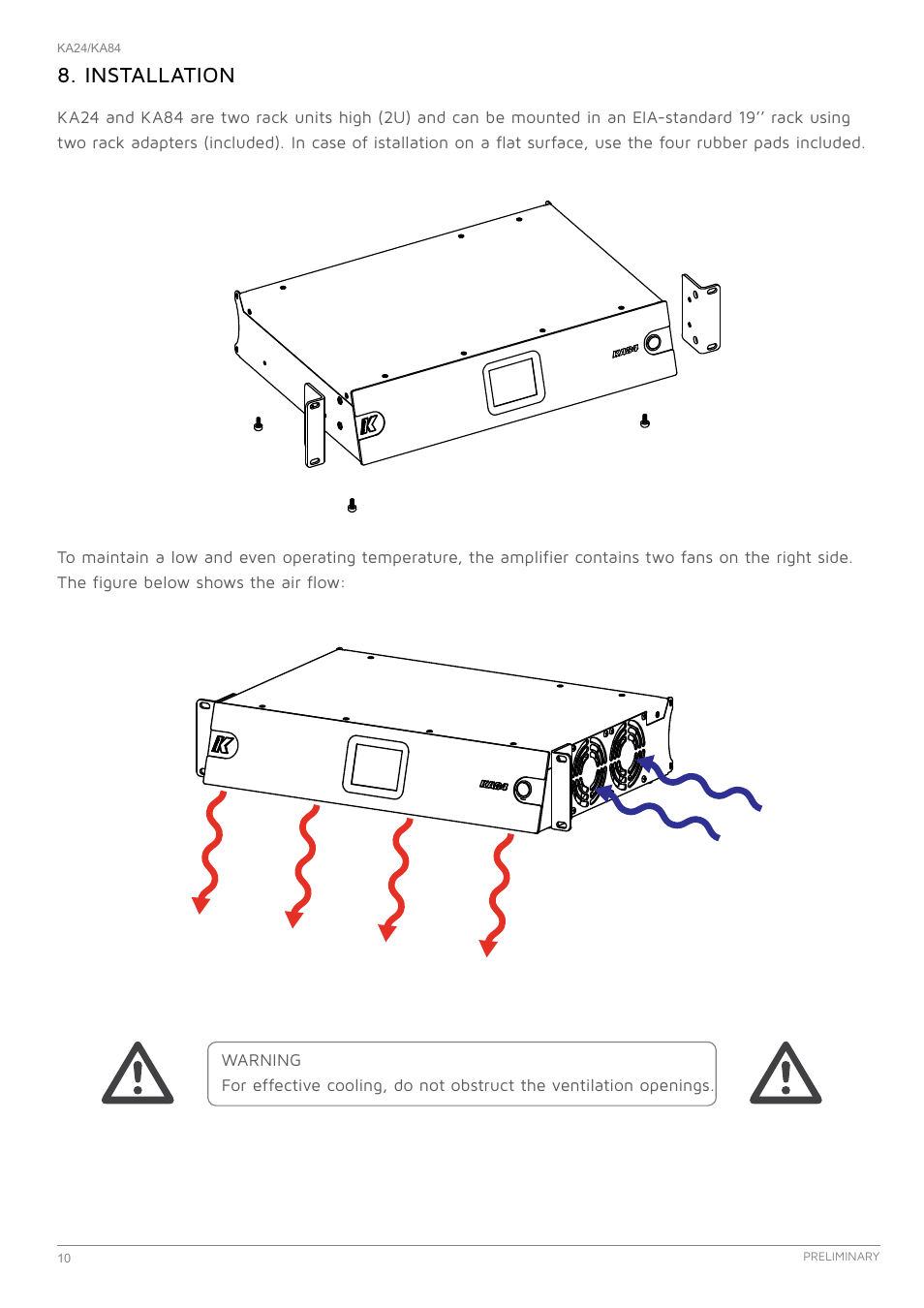 Installation | K-array KA24 User Manual | Page 10 / 24